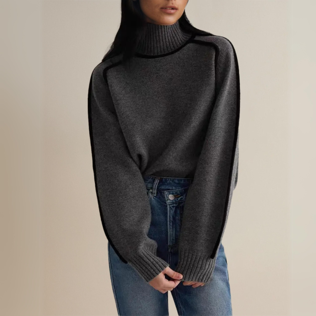 Claire™ - Eleganter Rollkragenpullover